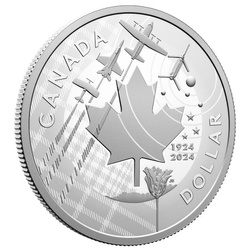 Canada: 100th Anniversary of the Royal Canadian Air Force Dollar Silber 2024 Proof Coin 