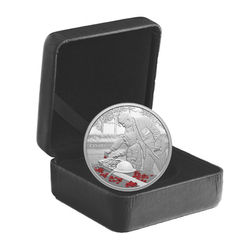 Canada: Remembrance Day coloured $20 Silber 2023 Proof Coin 