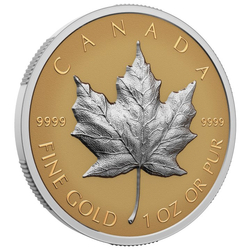 Canadian Maple Leaf 1 oz Gold 2023 Proof Ultra High Relief