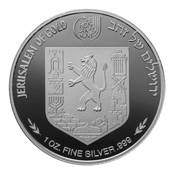 City of David 1 oz Silber 2018 Coin 