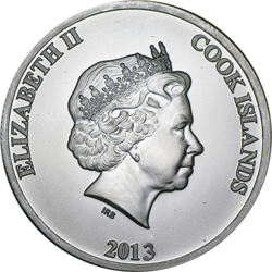 Cook Islands Bounty 1 oz Silber 2013