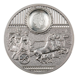 Cook Islands: Sparta 1 oz Platinum 2023 Proof Ultra High Relief