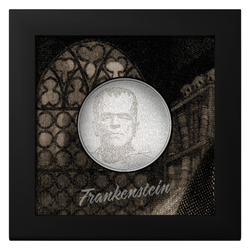 Cook Islands: Typefaces - Frankenstein 1 oz Silber 2023 Proof 