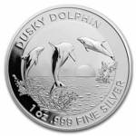 Dusky Dolphin 1 oz Silber 2022