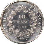 FRANKREICH 10 FRANCS - VERSCHIEDENE WEINLESE