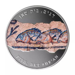 Fishes coloured 1 oz Silber 2012 Coin 