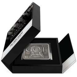 Game of Thrones - Iron Throne 1 oz Silber 2022 Antiqued Finish