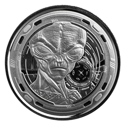 Ghana: Alien 1/2 oz Silber 2022 Prooflike