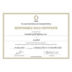 IGR 100 grams Gold Bar LBMA