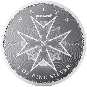 Malta: Maltese Cross 1 oz Silber 2024