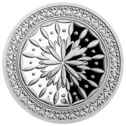 Mandala Change coloured Silber 2022 Proof