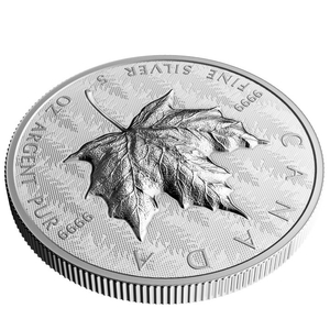 Maple Leaf 5 oz Silber 2024 Reverse Proof Ultra High Relief