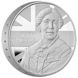 Mary Seacole £5 Silber 2023 Proof Piedfort