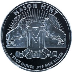 Mason Mint Heritage 1 oz Silver 2017 Prooflike Round