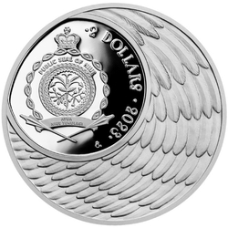 Niue: Crystal Coin - Angel $2 Silver 2023 Proof