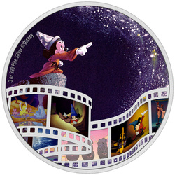 Niue: Disney Cinema Masterpieces - Fantasia coloured 3 oz Silber 2023 Proof