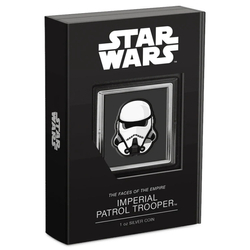 Niue: Star Wars The Faces of the Empire - Imperial Patrol Trooper coloured 1 oz Silver 2022 Proof