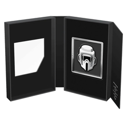 Niue: Star Wars The Faces of the Empire - Scout Trooper coloured 1 oz Silver 2021 Proof