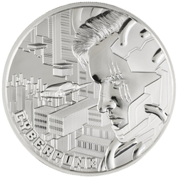 Niue: The Punk Universe - Cyberpunk 1 oz Silber 2023 Coin