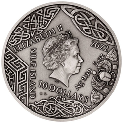 Niue: Universal Gods - Apollon 5 oz Silber 2022 