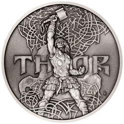 Niue: Universal Gods - Thor 5 oz Silber 2022 