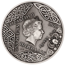 Niue: Universal Gods - Thor 5 oz Silber 2022 