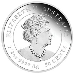 Perth Mint: Lunar III - Year of the Rabbit 1/2 oz Silber 2023 Proof