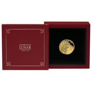 Perth Mint: Lunar III - Year of the Snake 1/4 oz Gold 2025 Proof  