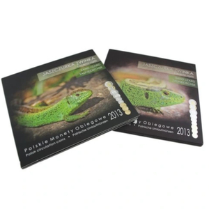 Polish Circulation Coins "Sand Lizard" - Coin Set 1 Grosz - 5 PLN 2013