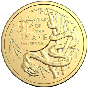 RAM: Lunar - Year of the Snake 1 oz Gold 2025