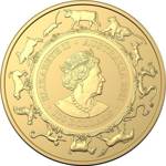 Royal Australian Mint: Lunar- Jahr der Ochse 1 oz Gold 2021