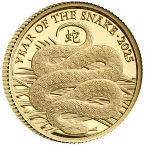 Royal Mint Lunar: Year of the Snake 1/40 oz Gold 2025 Proof