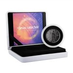 Samoa: Light of Christ 1/2 oz Silber 2022 Black Rhodium Proof