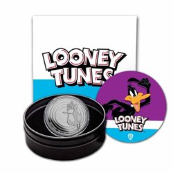 Samoa: Looney Tunes - Daffy Duck 1 oz Silber 2022 Proof