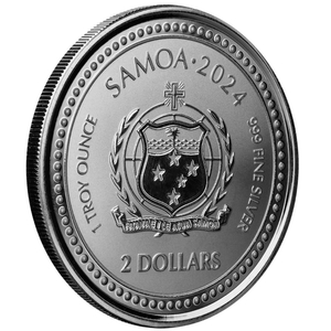 Samoa: The Creator coloured 1 oz Silver 2024