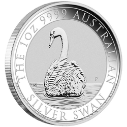 Schwan 1 oz Silbermünze 2023