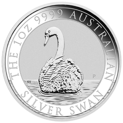 Schwan 1 oz Silbermünze 2023