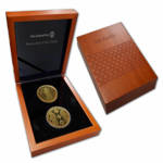 Set of 2 coins Tane Mahuta 2 x 1/2 oz Gold 2022 Proof