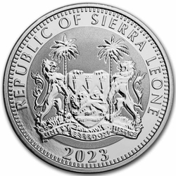 Sierra Leone: Egyptian Gods - Osiris 1 oz Silber 2023