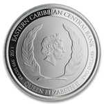 St. Vincent & the Grenadines “Pax Et Justitia” 1 oz Silber 2020