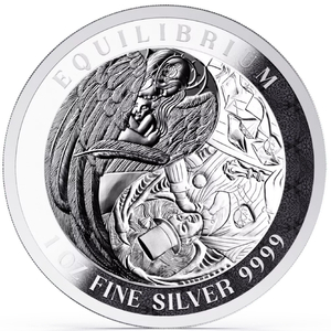 Tokelau: Equilibrium 1 oz Silber 2024 Prooflike