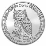 Tokelau: Northern Pygmy Owl 1 oz Silver 2021