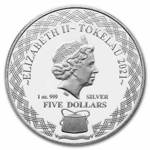 Tokelau: Northern Pygmy Owl 1 oz Silver 2021