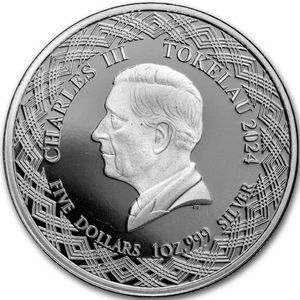 Tokelau: Zodiac Series - Gemini 1 oz Silber 2024