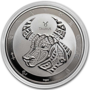 Tokelau: Zodiac Series - Taurus 1 oz Silber 2024