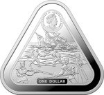 Treasure Shipwrecks: Batavia 1 oz Silber 2019