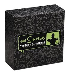 Tuvalu: The Simpson - Treehouse Of Horror coloured 1 oz Silver 2022