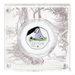 Winnie The Pooh - Eeyore coloured Silber 2022 Proof 