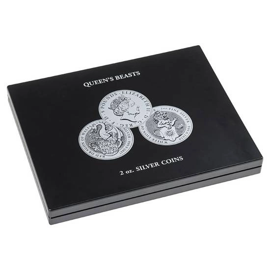 Leuchtturm - Case for 11 coins from the Queen's Beasts 2 oz Silver series