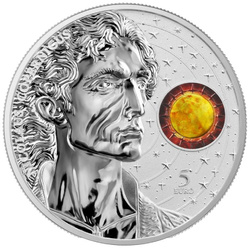 Malta: Copernicus colored 1 oz Silver 2023